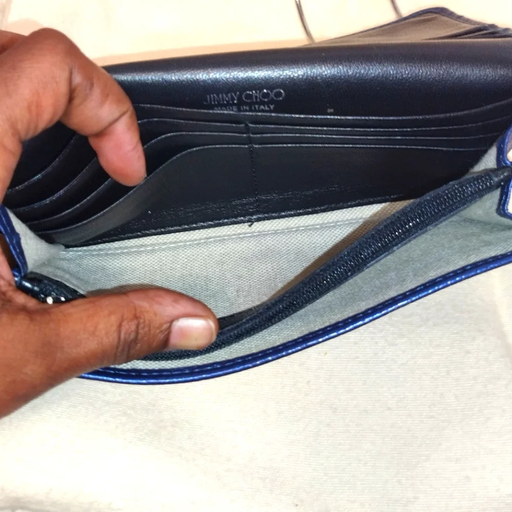 EUC Jimmy Choo Sophia Star Studded Wallet - Picture 7 of 17